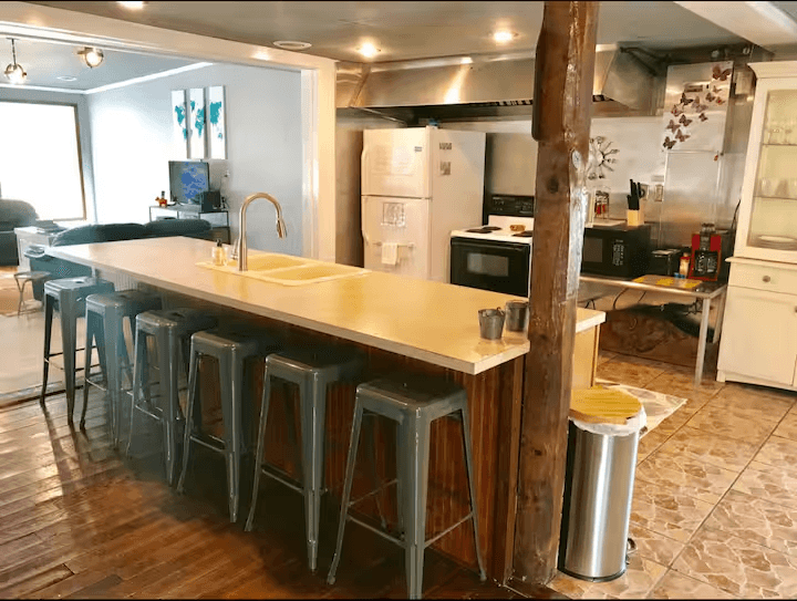 Open Floor Kitchen / Dining and Living Room